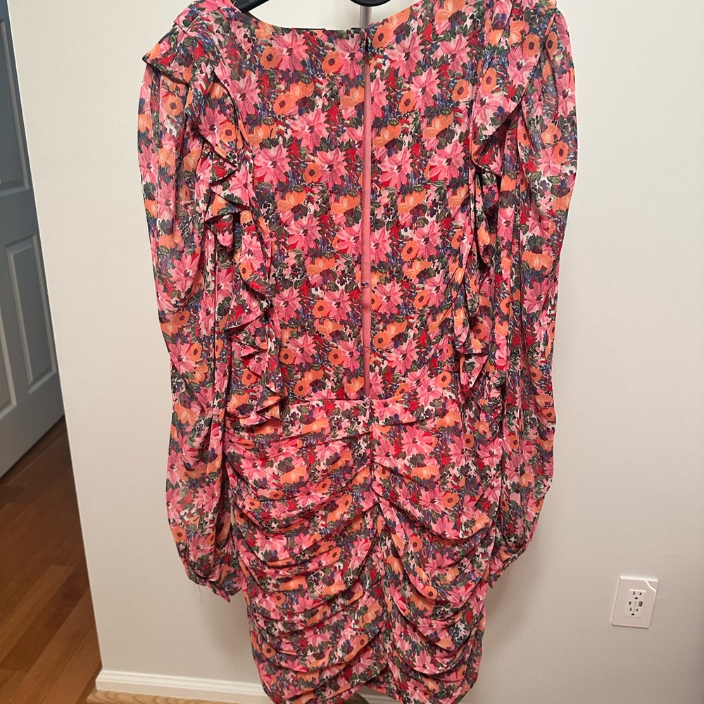 Floral Ruffle Dress - Picture 2 of 3